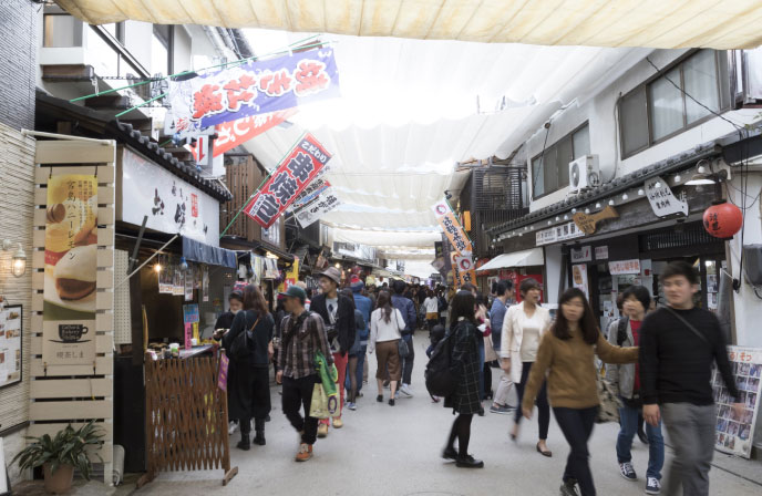 宮島表 参道商店街